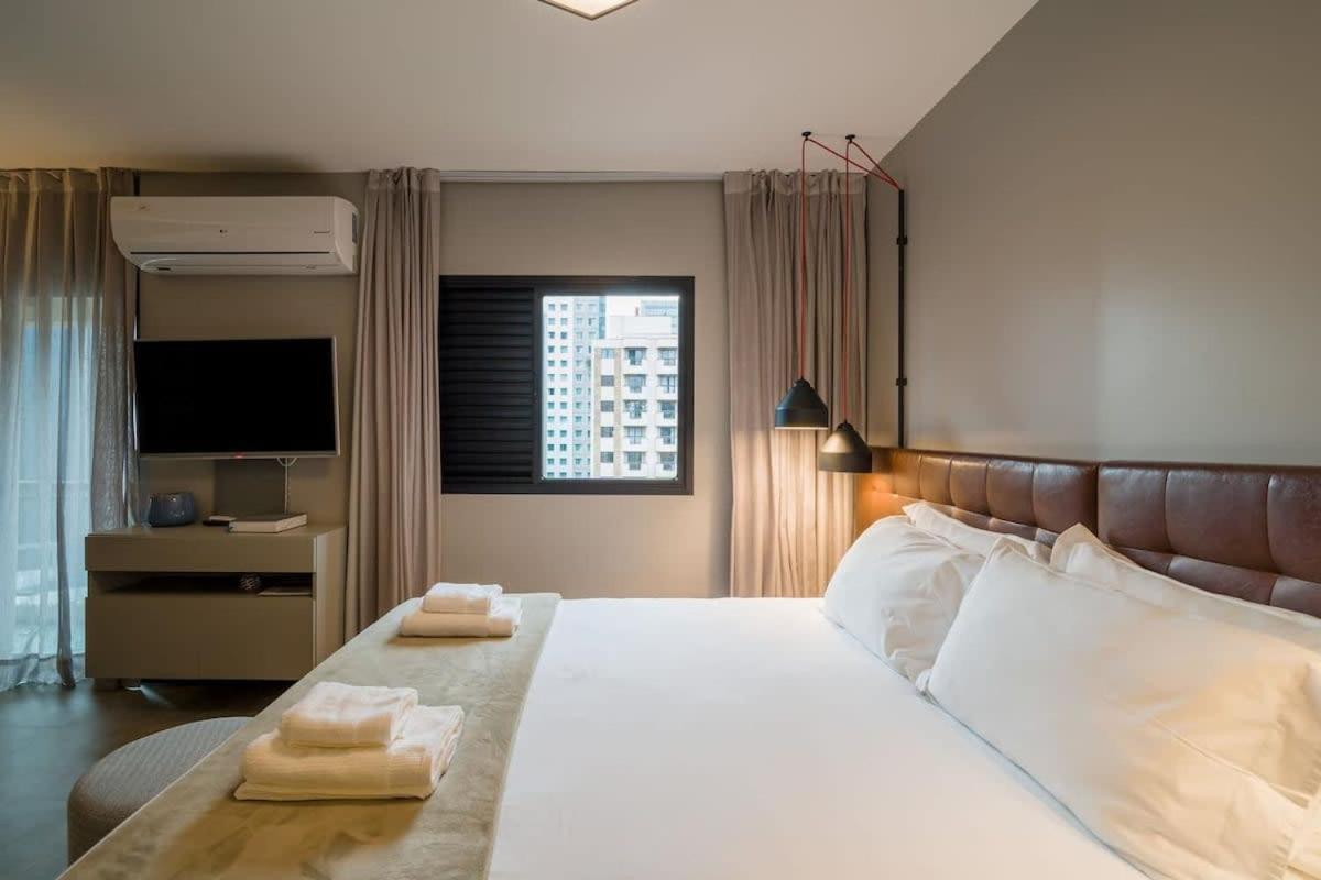 Bhomy Brooklin Ao Lado Do Wtc E Berrini Et802 Apartman São Paulo Kültér fotó